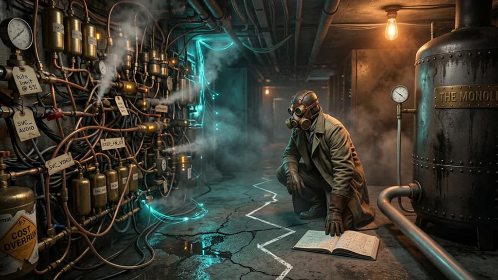 The microservices tax: when distributed systems cost more than the problems they solve